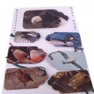 Bird Gift Tag Bookmark Set