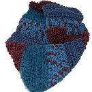 Infinity Statement Scarf Blue Red Wide 46 x 7