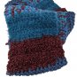 Infinity Statement Scarf Blue Red Wide 46 x 7
