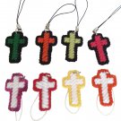 Ten Christian Cross Charm Party Favors