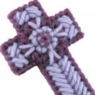 Purple Lavender Christian Easter Cross Ornament baptism gift