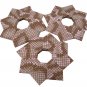 Origami Wreath Snake Skin Wallpaper Ornaments