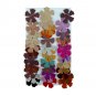 Glossy Colorful Vinyl Die Cut Flowers