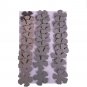 30 Shades of Gray Leather Die Cut Flowers