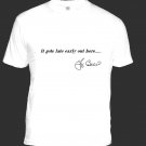 Yogi Berra "Its gets late early..." Tshirt