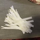 White Invisible Ykk Zippers 33 Pcs Size 7 1/2"