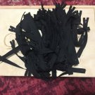 Lot Of 158 Black 8" Nylon Closed End Ykk Zippers