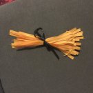 12 Pcs 8" YKK Orange Invisible Concelled Nylon Closed End Zippers