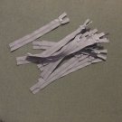 14 Pcs Dark Lavender 6" Ykk Zippers