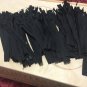 100 Pcs Black 7" Invisible Concealed Nylon Closed End Zippers