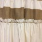 Burlap/Muslin Primitive Tattered Ruffle French Country Shabby Chic Valance
