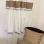 Burlap/Muslin Primitive Tattered Ruffle French Country Shabby Chic Valance