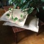 Fully Lined And  Tie Closure, Natural Burlap Shams 26 "X 26" With 1" Flange