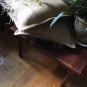 Fully Lined And Tie Closure, Natural Burlap Shams 26 "X 26" With 1" Flange