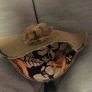 Natural Burlap Clutch Purse