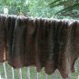 Upcycled Coffee Beans Bag Valance, Recycled Coffee Beans Bag Valance
