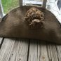 Natural Burlap Clutch/Purse