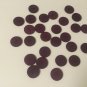 27 Purple 2  Hole flat bottom buttons, 1"