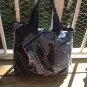 Upcycled Denim Jeans Patchwork Frayed Tote Bag Hobo Handbag