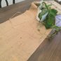 Upcycled Recycled Coffee Beans Bag Table Runner