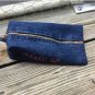 Upcycled Denim Jeans Cosmetic/Toiletry/Make Up Bag