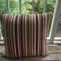 Designer Stripe Fabric 20" x 20" Pillow Cover