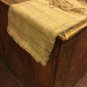Natural Burlap Table Runner 57"x14"