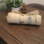 Coffee Beans Bag Burlap Placemats with frayed edges, Set of 4, Burlap Placemats