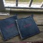 Pot Holders Hot Pads Made Of Recycled Upcycled Denim Jeans Pot Holders Hot Pads