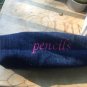 Recycled Denim Box Pencil Case Pencil Pouch Make Up Bag