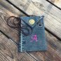upcycled. denim jeans crossbody cellphone Bag/wallet iPhone multi function Pouch