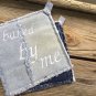 Upcycled Denim Jeans Personalized Pot Holders Hot Pads Customized Denim Jeans Po