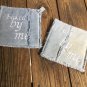 Upcycled Denim Jeans Personalized Pot Holders Hot Pads Customized Denim Jeans Po