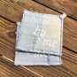 Upcycled Denim Jeans Personalized Pot Holders Hot Pads Customized Denim Jeans Po