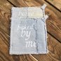 Upcycled Denim Jeans Personalized Pot Holders Hot Pads Customized Denim Jeans Po