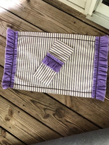 Matching Placemat/Silverware Holder Table mat