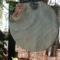 Upcycled Round Denim Jeans Bag, Circle Bag, Crossbody Bag