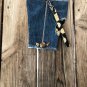 Upcycled Denim Jeans Wristlet Zipper Purse