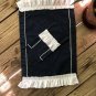 Matching Denim/Muslin  Placemat/Silverware Holder