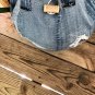 Upcycled Denim Jeans Handmade Round Shoulder Bag Rag Bag Tote Basket Bag