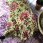 Handmade Floral Pillow Case/Sham with 5" Ruffle