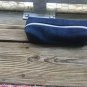 Recycled Denim Box Pencil Case Pencil Pouch Make Up Bag (Free Change purse)
