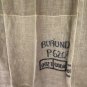 Upcycled Primitive Rustic Coffee Beans Bag Picture Frame Shower Curtain