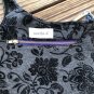 Upcycled Black/Multi Denim Jeans Japanese Knot Wristlet Eco friendly Bag