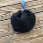 Upcycled Black/Multi Denim Jeans Japanese Knot Wristlet Eco friendly Bag