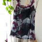 Express Red/Black Sleeveless Top Size:XS
