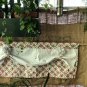 Non Adjustable Loop Up Valance/Curtain