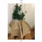 Natural Burlap Rustic Christmas Tree Shirt