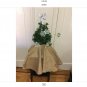 Natural Burlap Rustic Christmas Tree Shirt