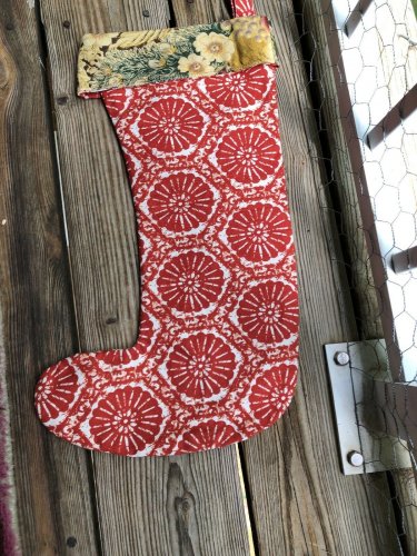 Everyday Decorative Stocking With Cuff